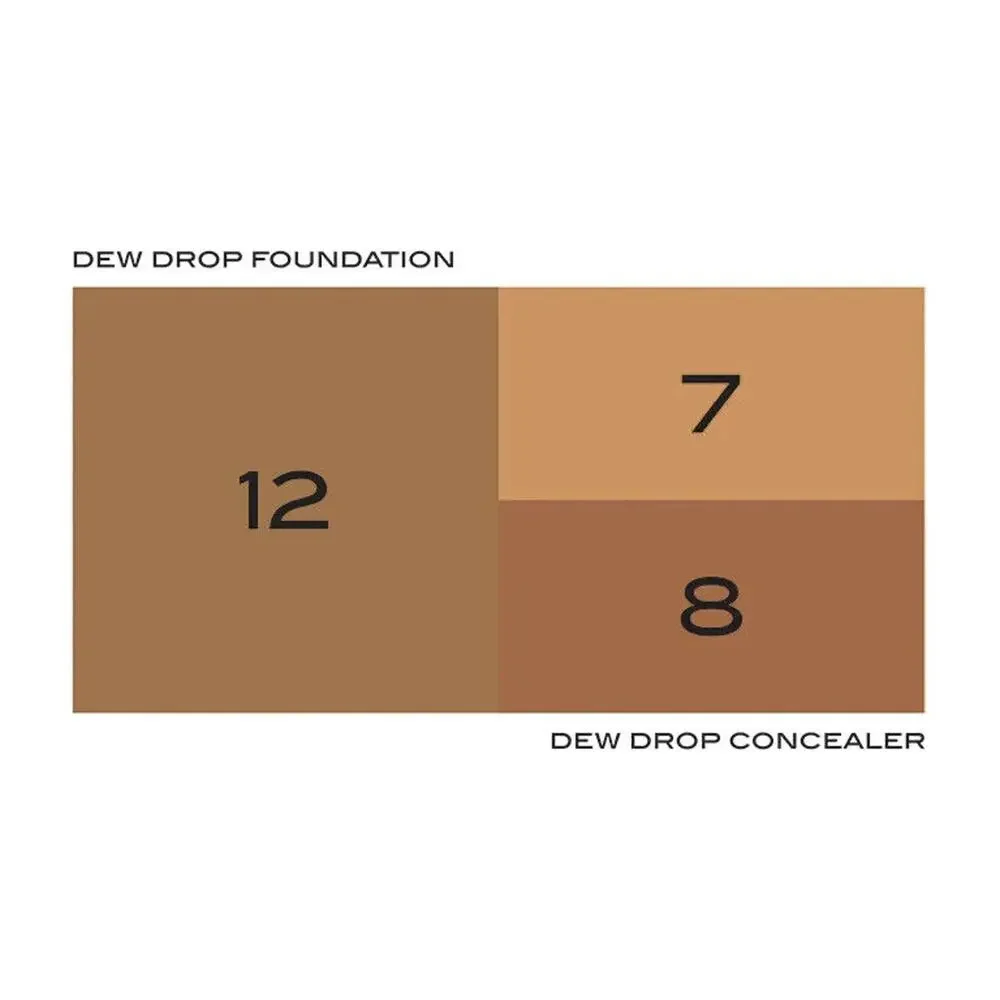 NIB Surratt Dew Drop Foundation Shade 12 Honey/Golden Ochre Medium 0.64OZ / 19ml